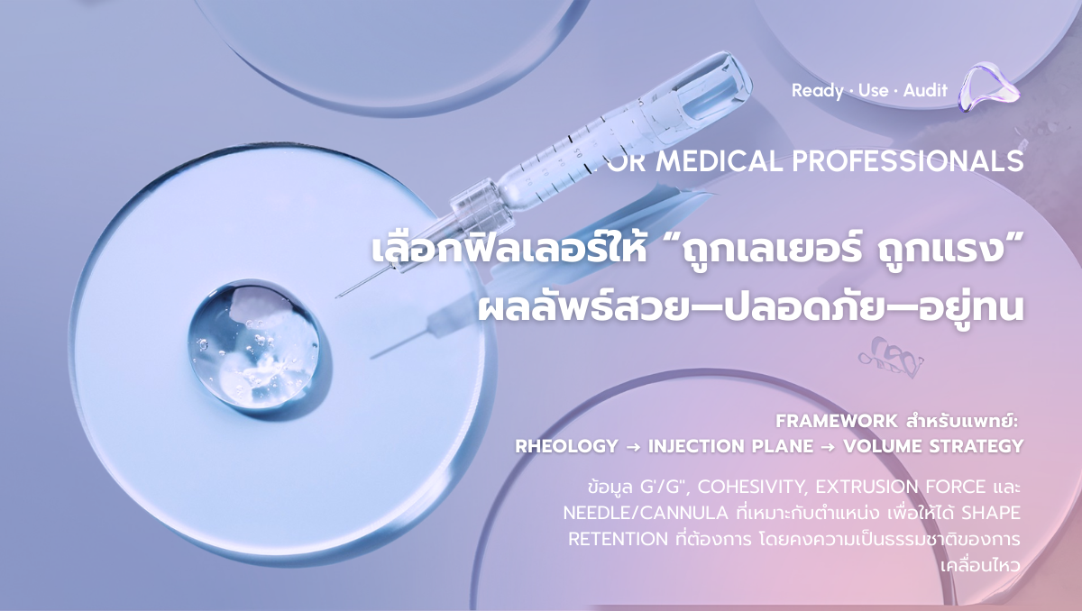 การเลือกโปรแกรมฟิลเลอร์ที่เหมาะสม: คู่มือสำหรับแพทย์และผู้เชี่ยวชาญ