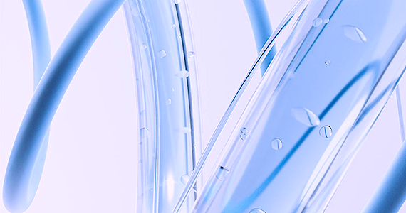 ภาพแนวคิด Cross-link ของเจล HA